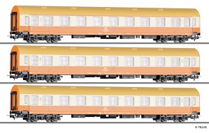 Set 3 wagonów typ Y/B70 Städteexpress DR , epoka IV /T70063 